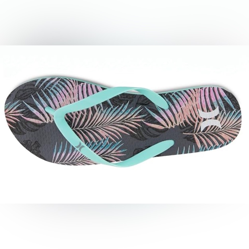 Hurley Fast Palms Flip Flops Women’s Size 8 (NWT)
